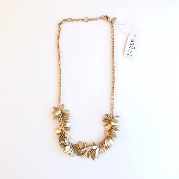 J. Crew Factory Jewelry - J. Crew Factory Gold Leaves Necklace